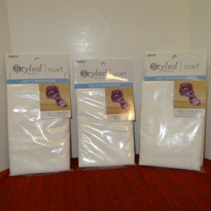 Set of 3 Styled Basics Scarf